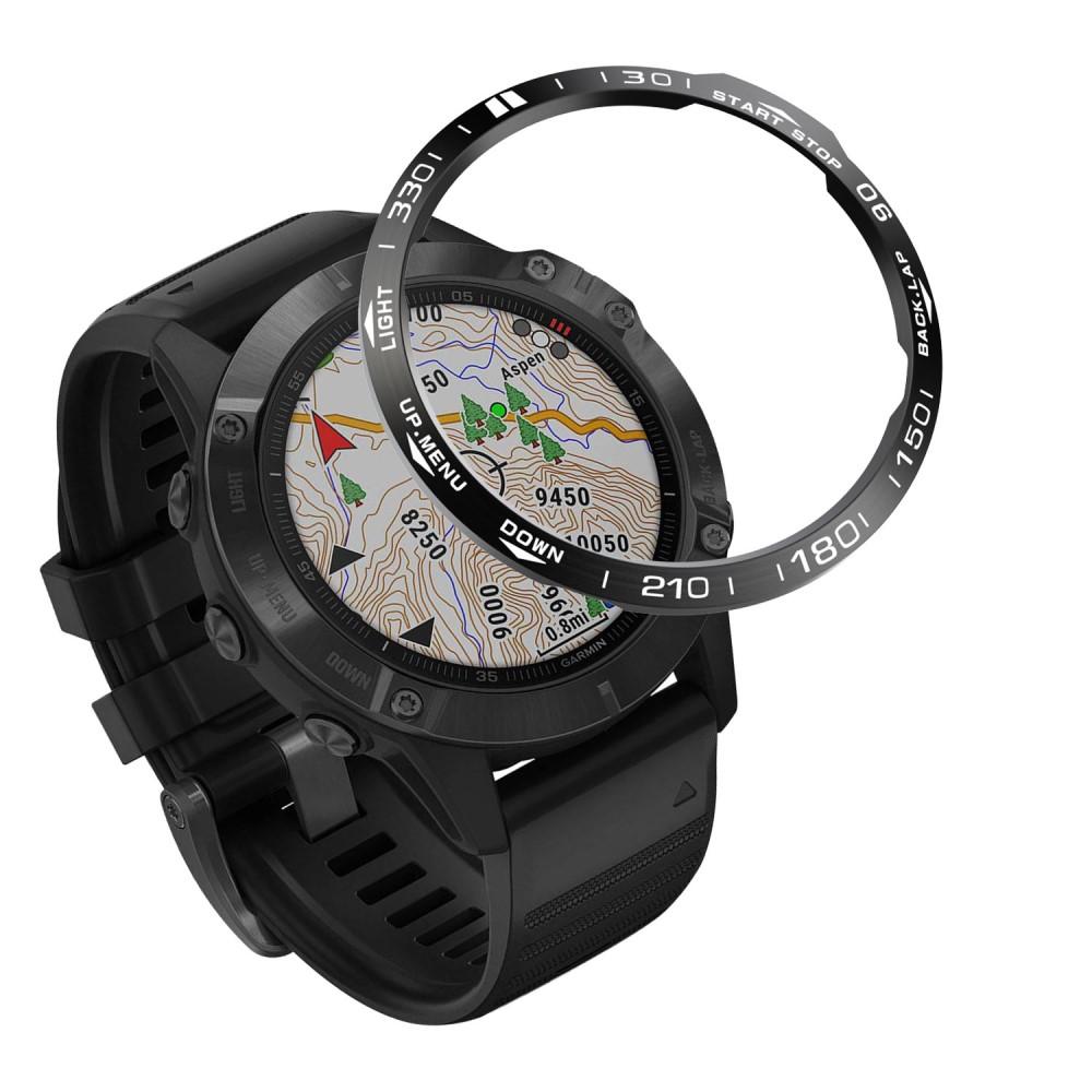 Garmin Fenix 6X Bezel Black