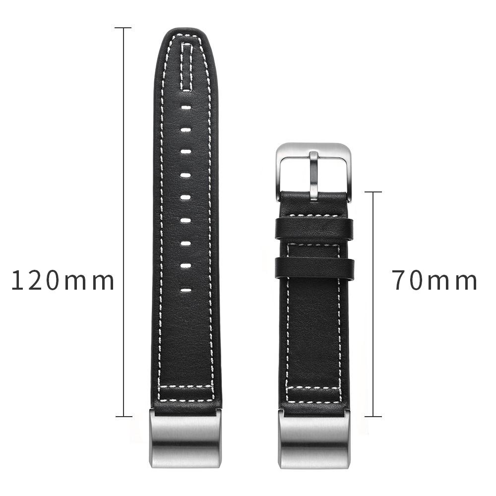 Fitbit Charge 2 Leather Strap Black