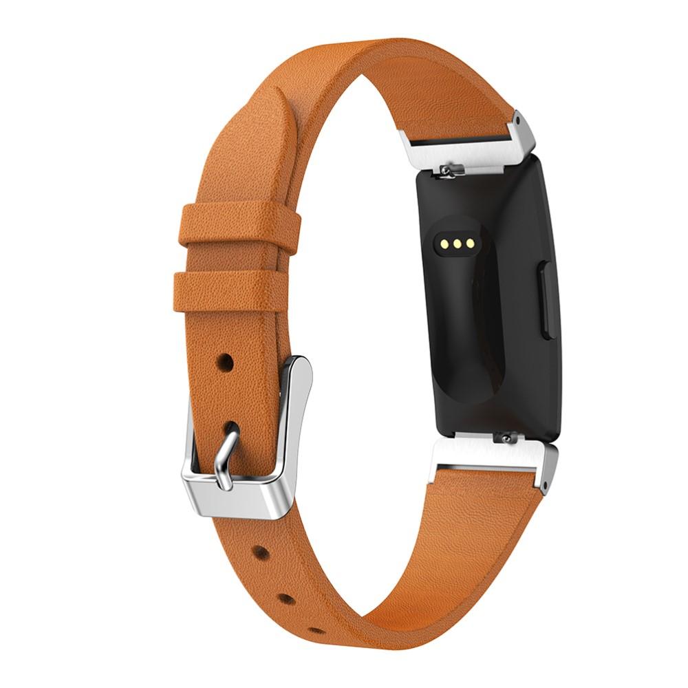 Fitbit Inspire/Inspire 2 Leather Strap Brown