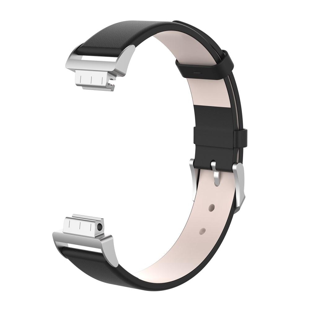 Fitbit Inspire/Inspire 2 Leather Strap Black