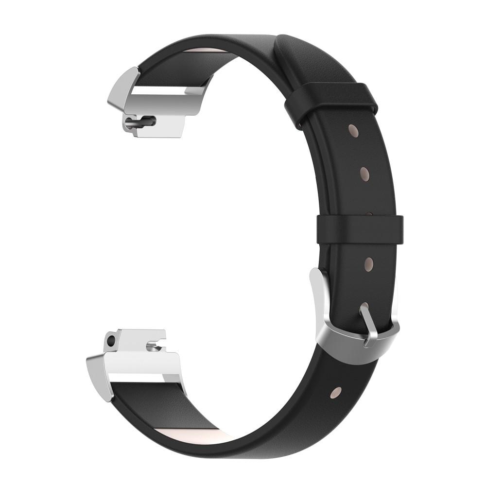 Fitbit Inspire/Inspire 2 Leather Strap Black