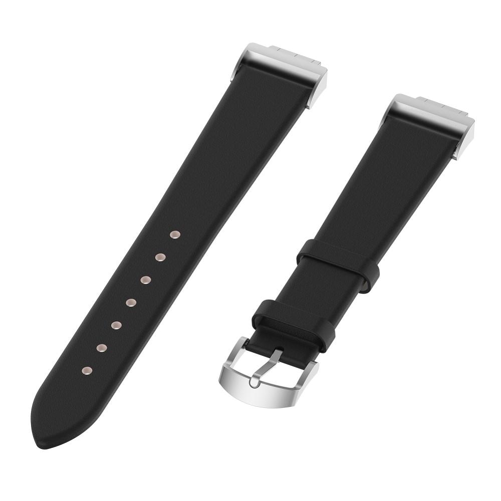 Fitbit Inspire/Inspire 2 Leather Strap Black