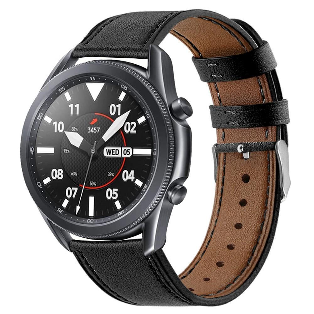 Samsung Galaxy Watch 3 41mm Leather Strap Black