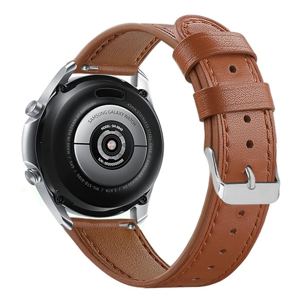 Samsung Galaxy Watch 3 45mm Leather Strap Brown