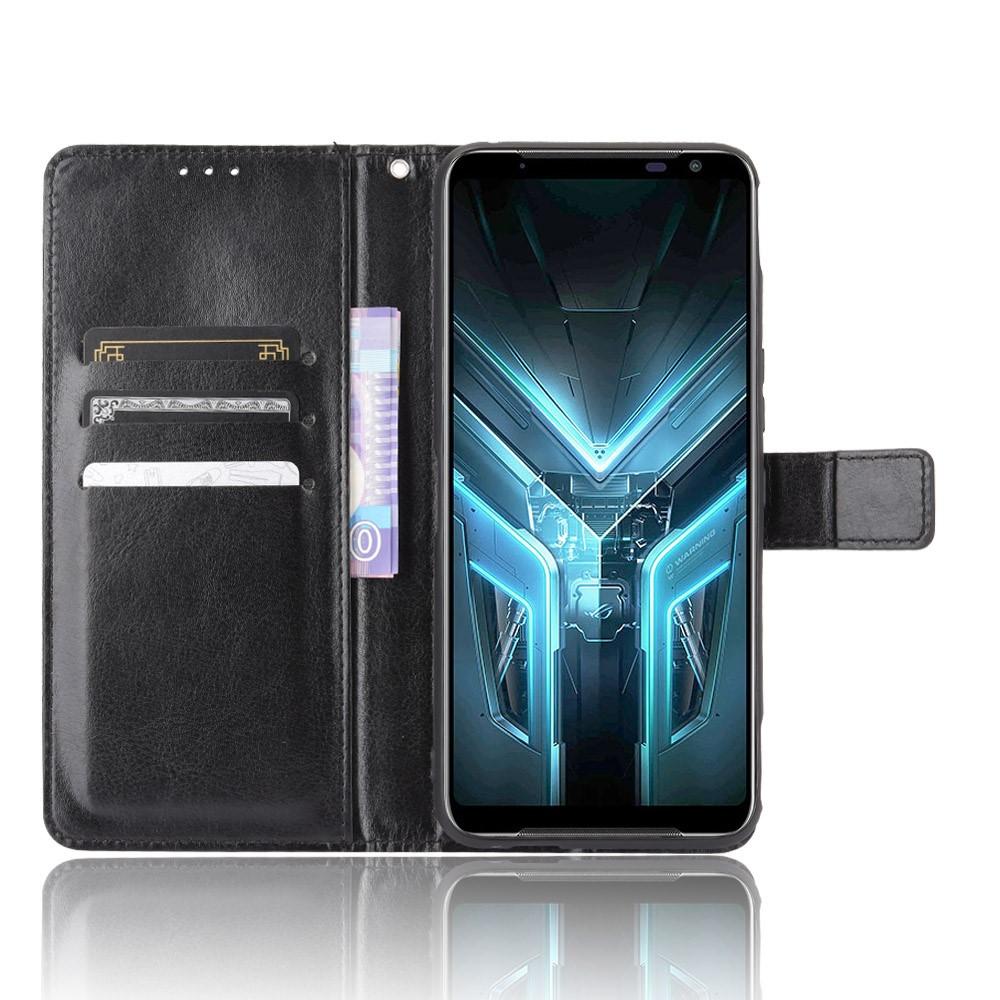 Asus ROG Phone 3 Leather Wallet Black