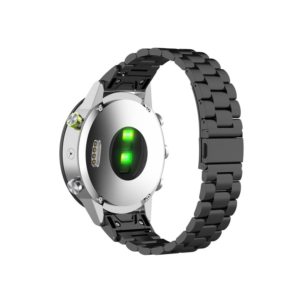 Garmin Fenix 7X Pro Metal Band Black