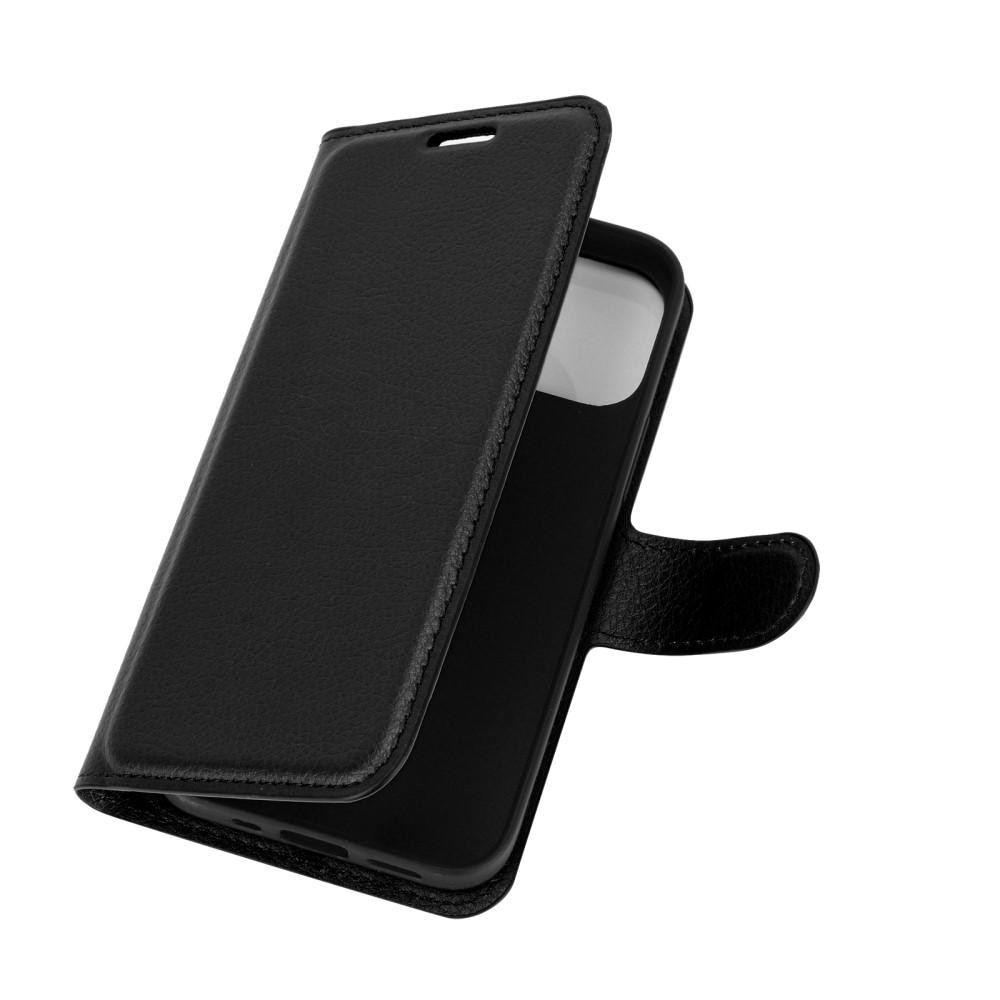 iPhone 12 Mini Wallet Book Cover Black