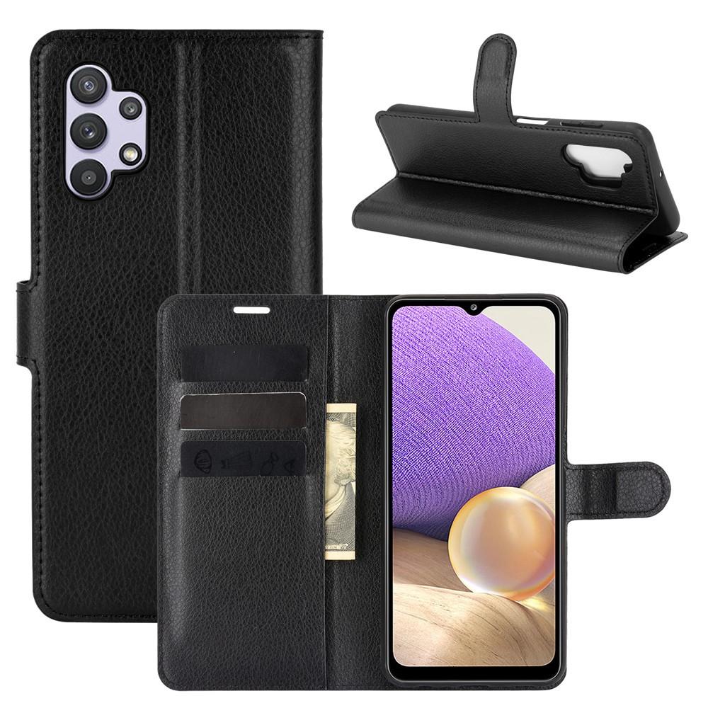 Samsung Galaxy A32 5G Wallet Book Cover Black