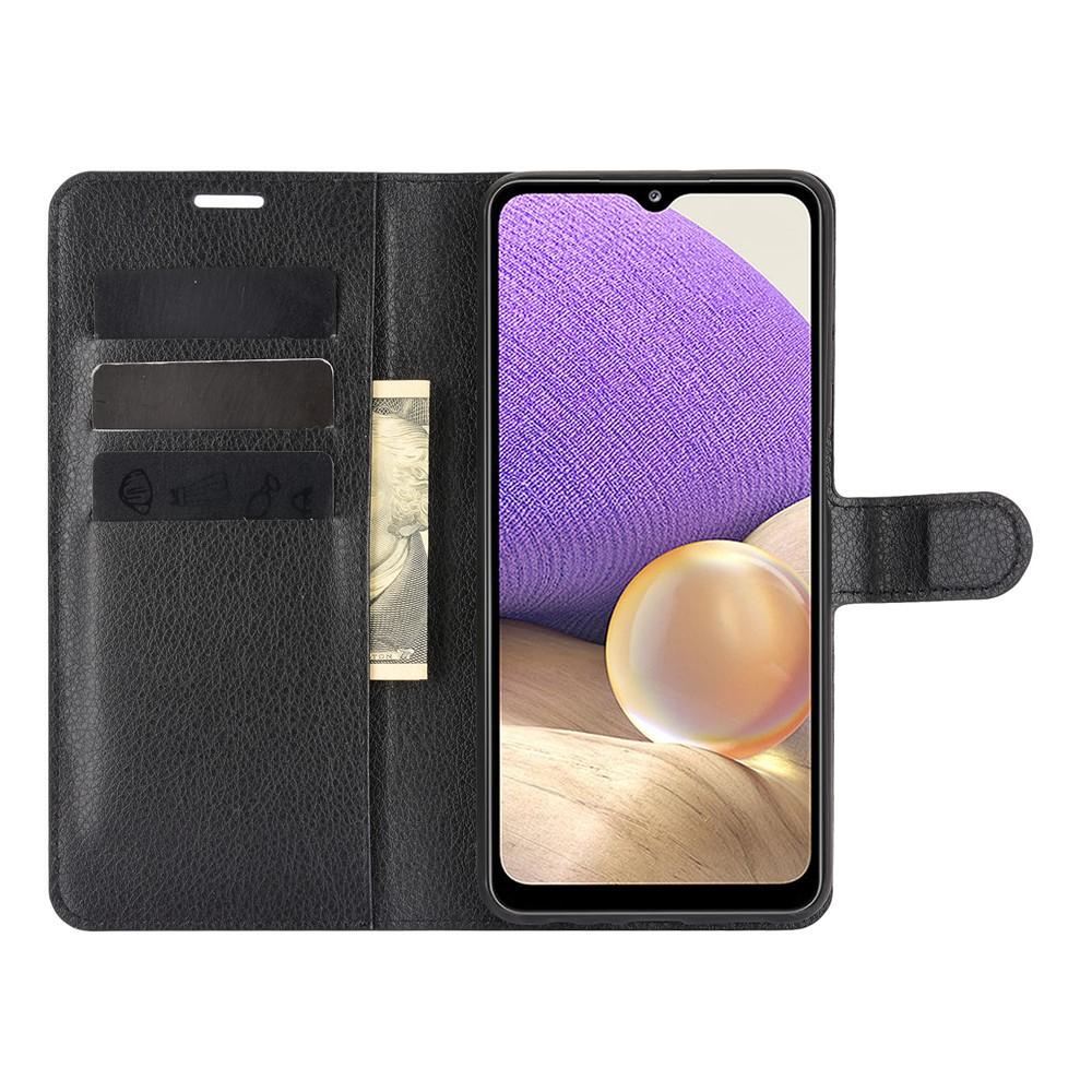 Samsung Galaxy A32 5G Wallet Book Cover Black