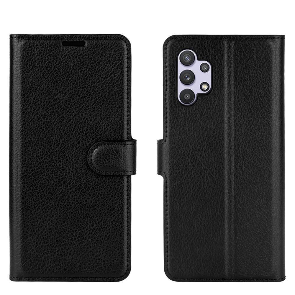 Samsung Galaxy A32 5G Wallet Book Cover Black