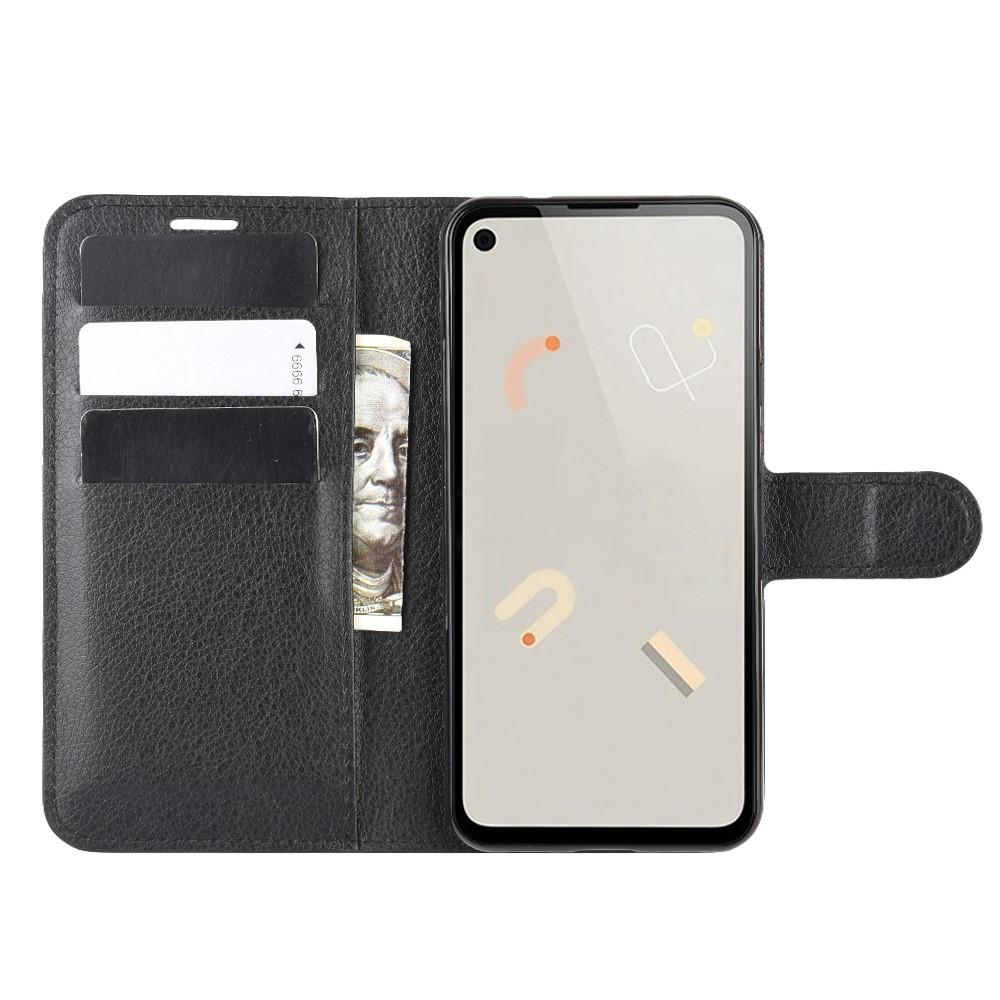 Google Pixel 4a Wallet Book Cover Black