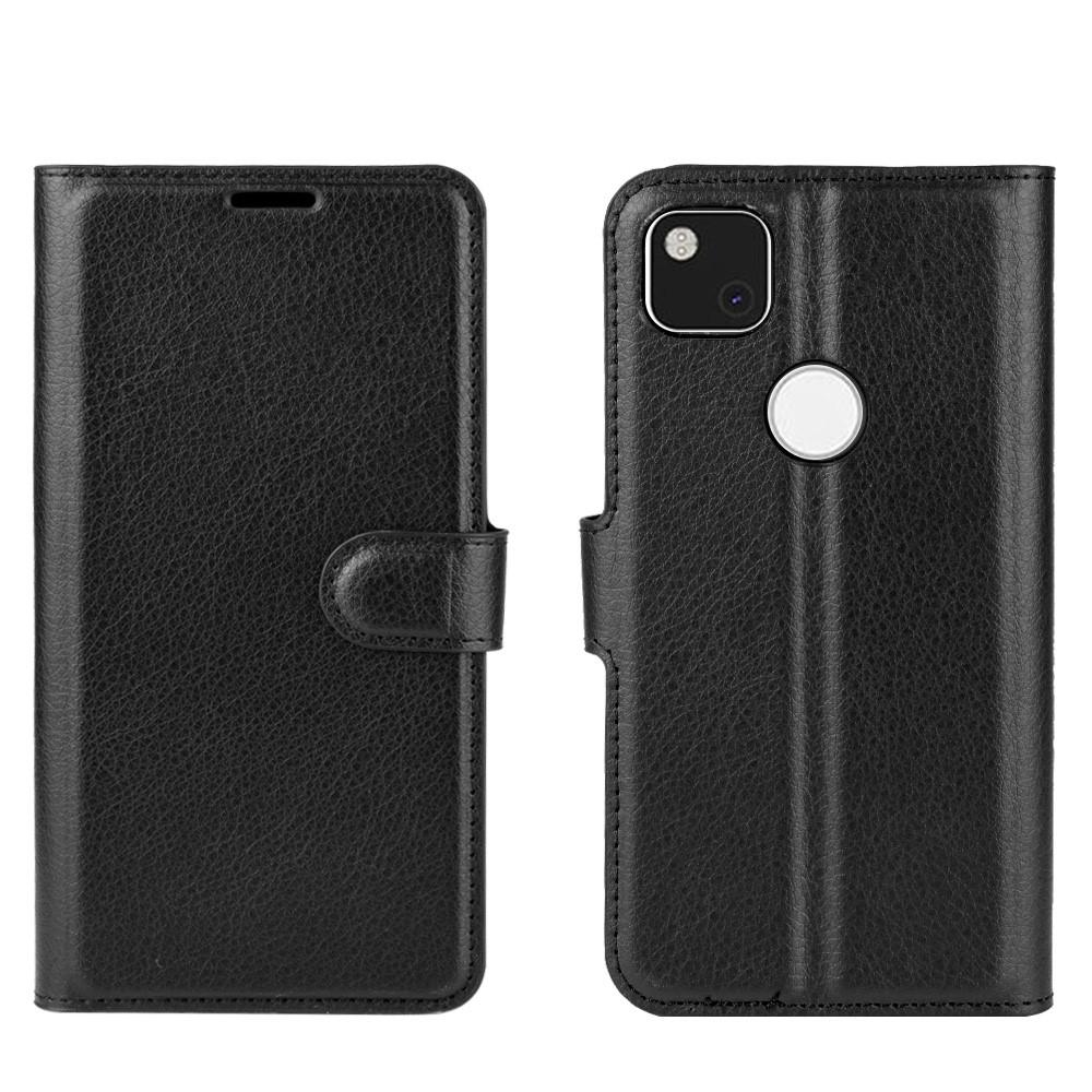 Google Pixel 4a Wallet Book Cover Black