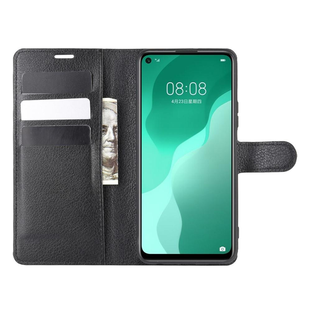 Huawei P40 Lite 5G Wallet Book Cover Black