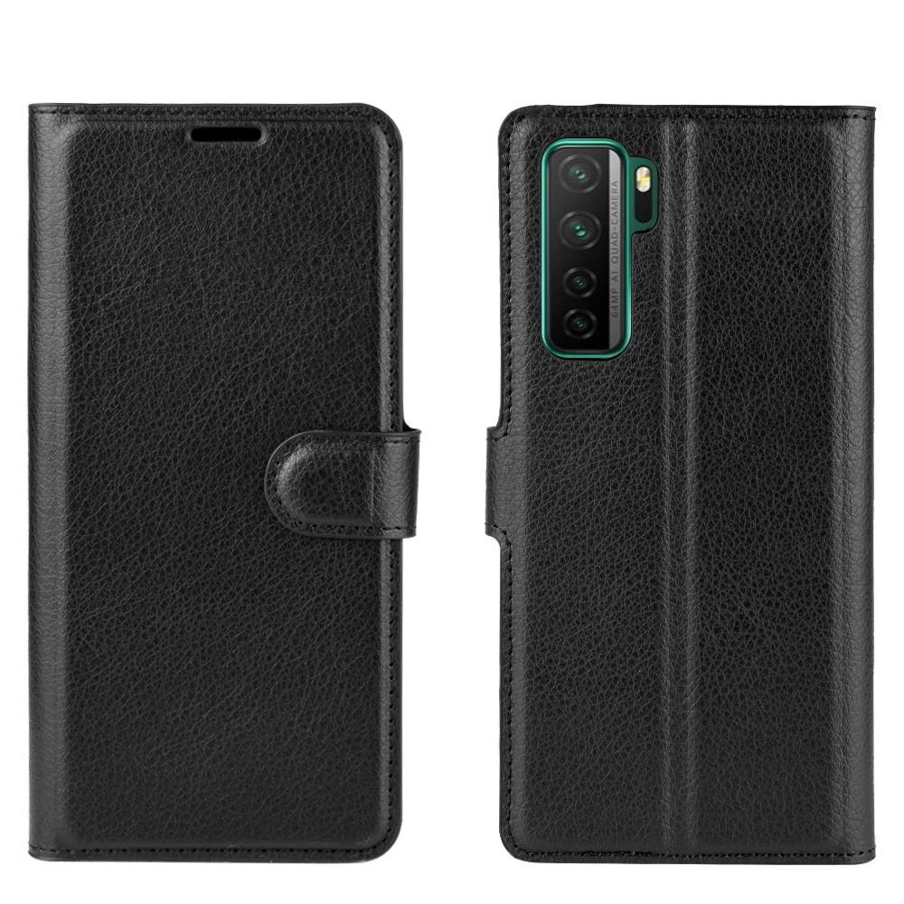 Huawei P40 Lite 5G Wallet Book Cover Black