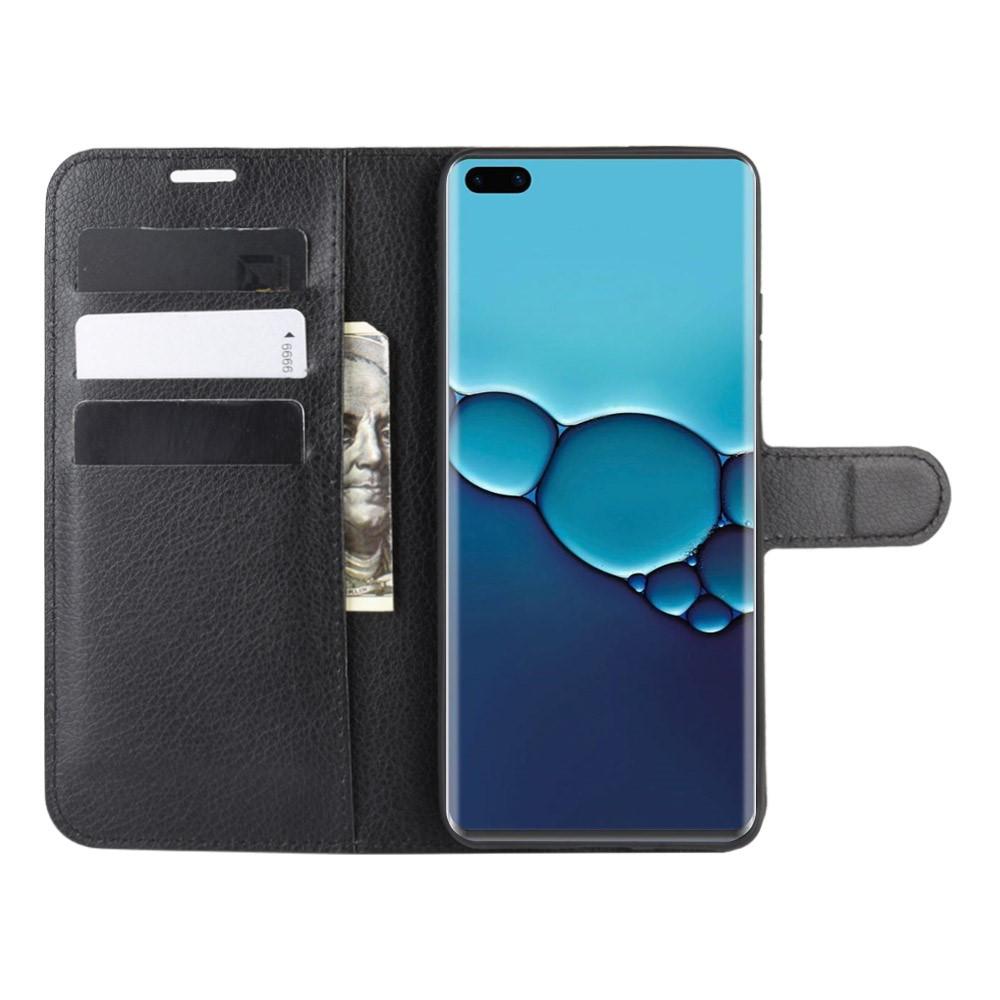Huawei P40 Wallet Book Cover Black