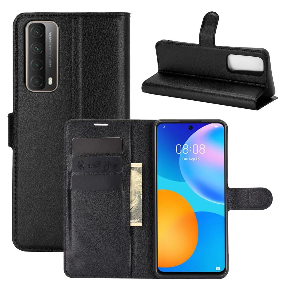 Huawei P Smart 2021 Wallet Book Cover Black