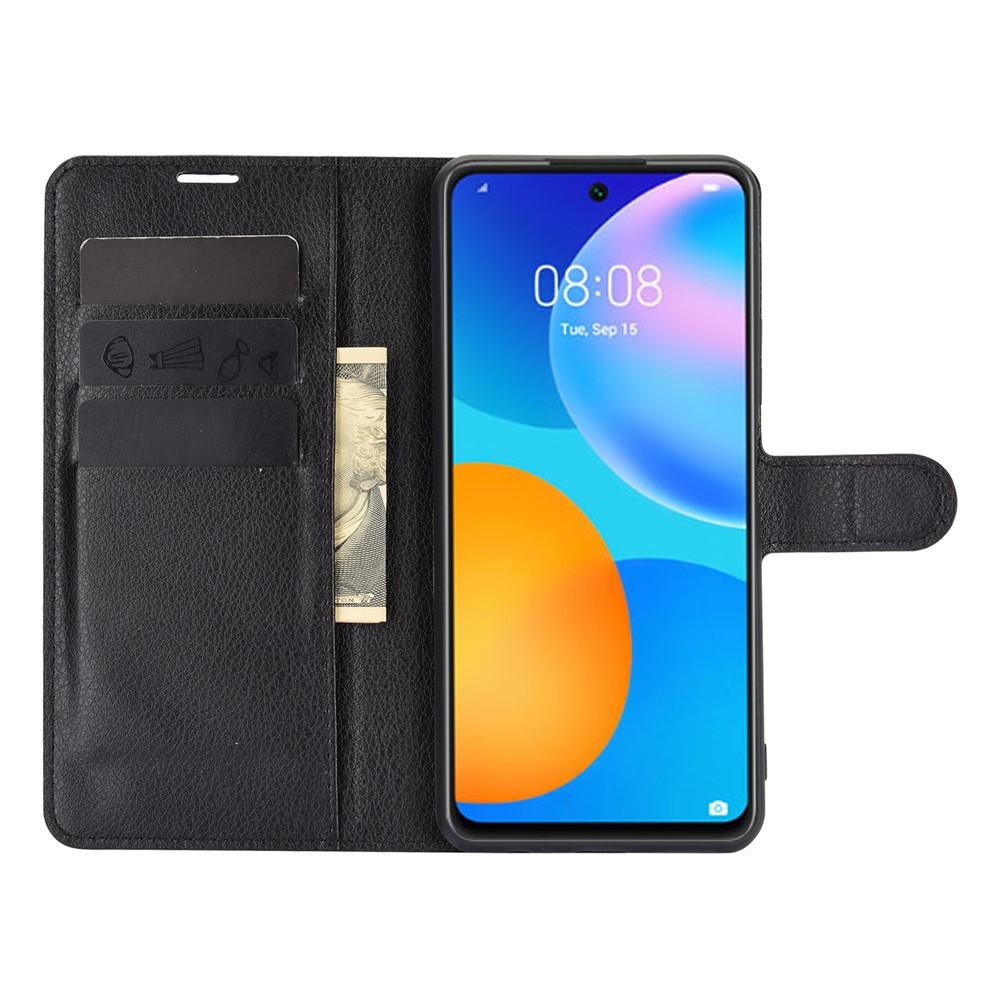 Huawei P Smart 2021 Wallet Book Cover Black