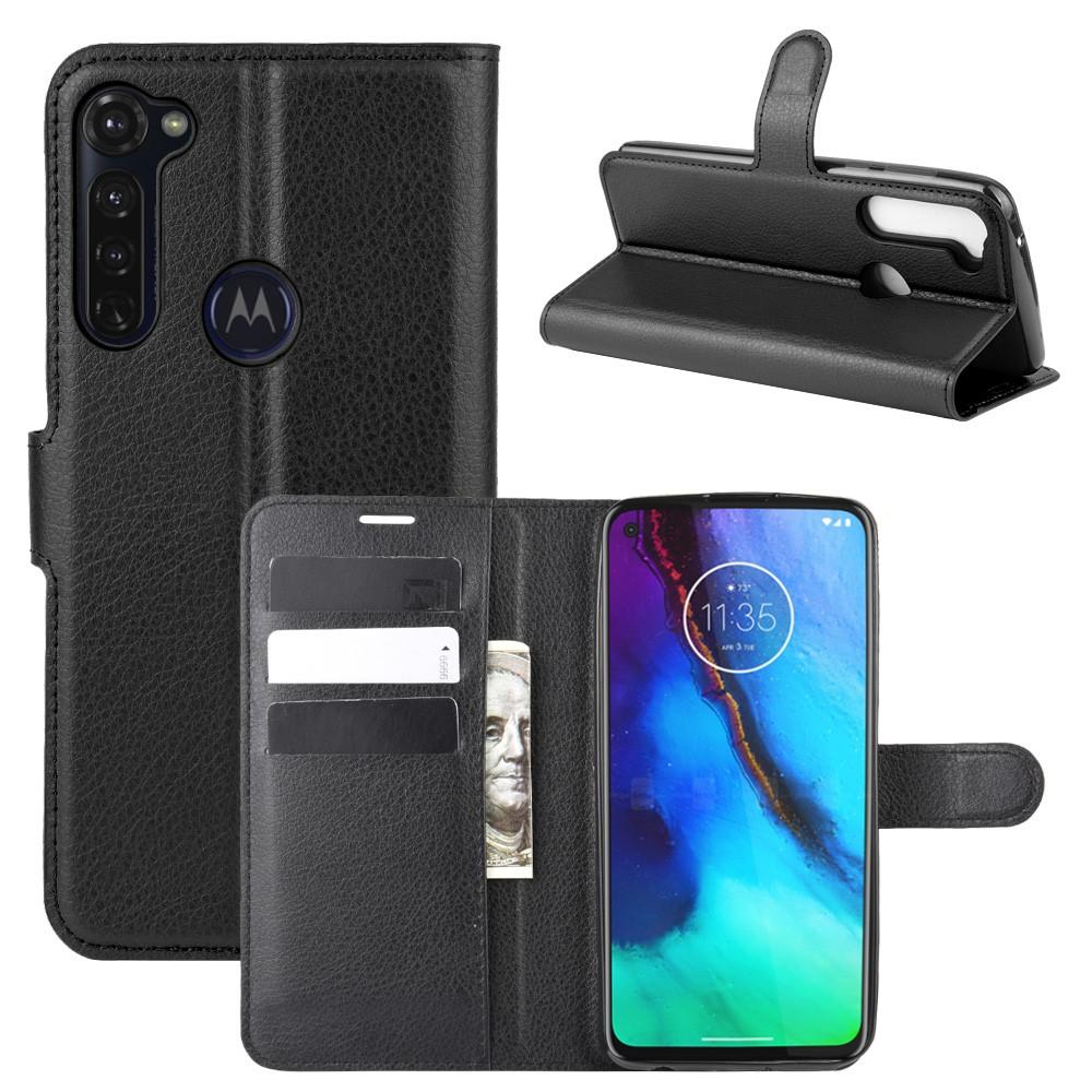 Motorola Moto G Pro Wallet Book Cover Black