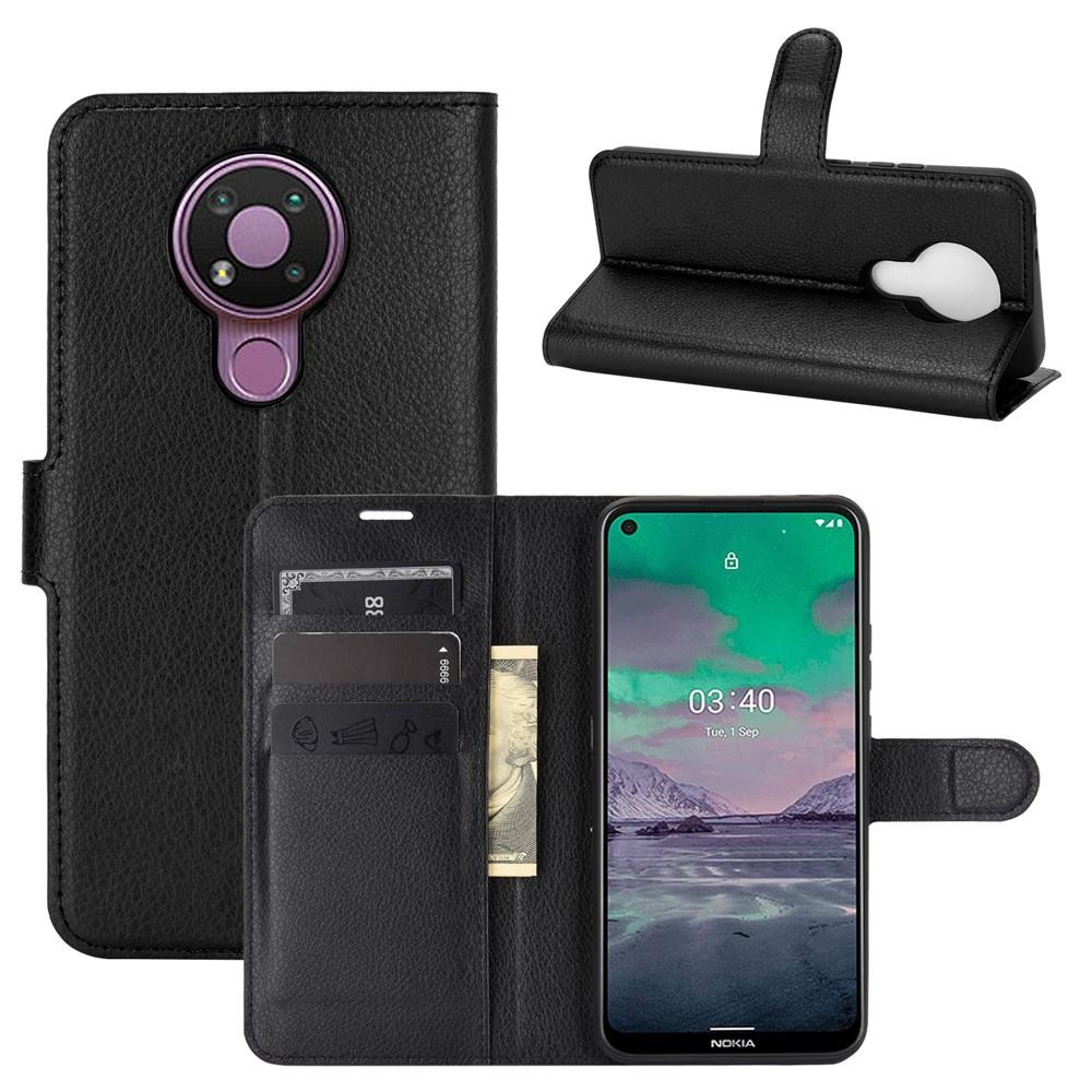 Nokia 3.4 Wallet Book Cover Black