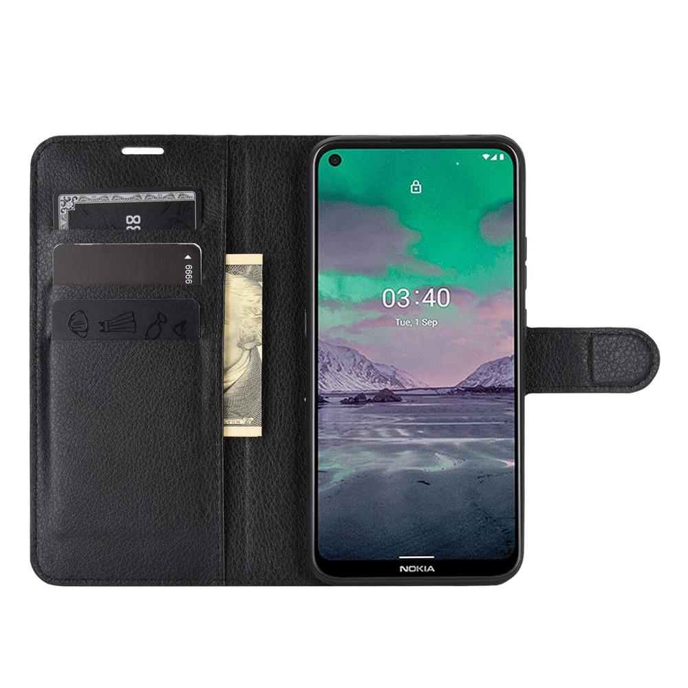 Nokia 3.4 Wallet Book Cover Black