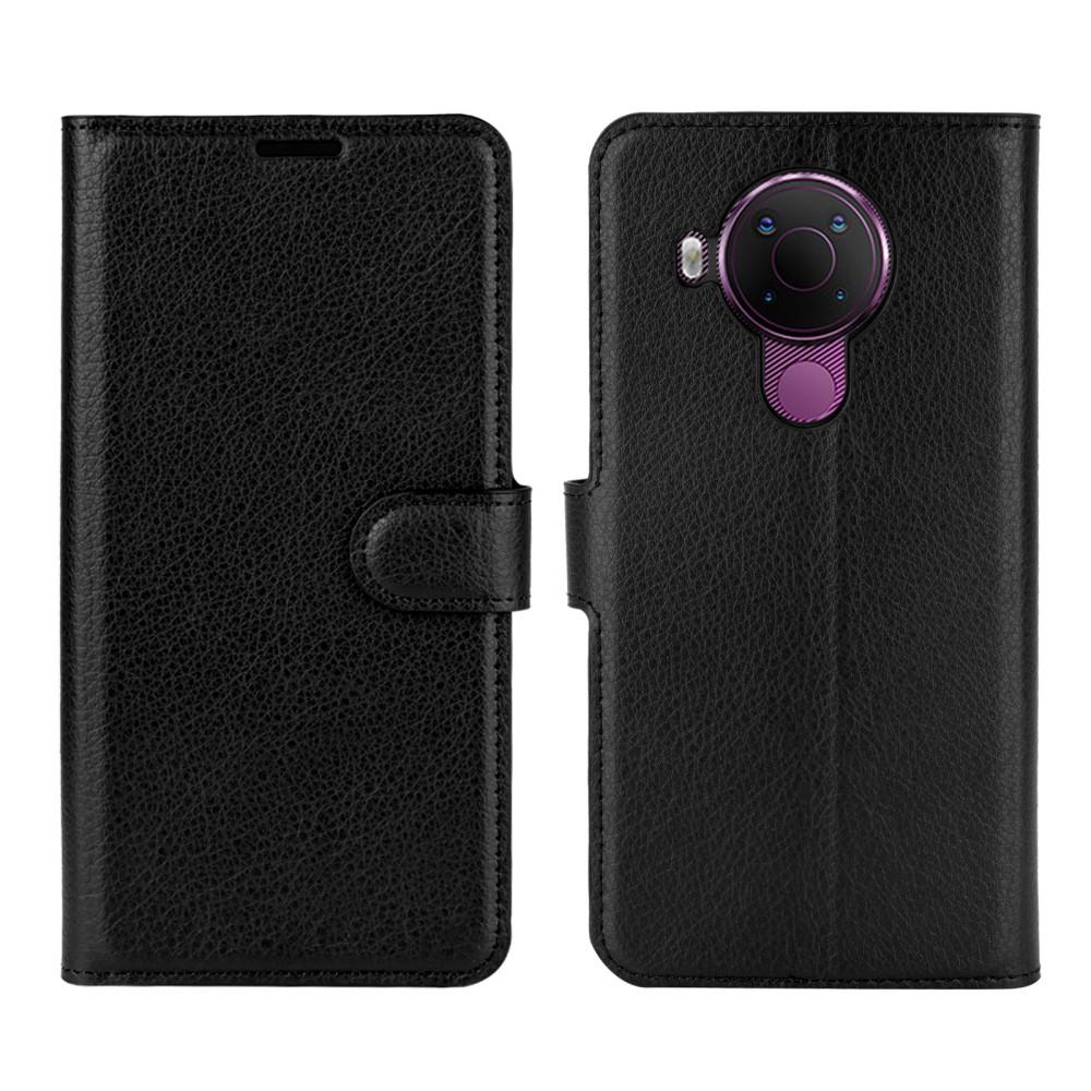 Nokia 5.4 Wallet Book Cover Black