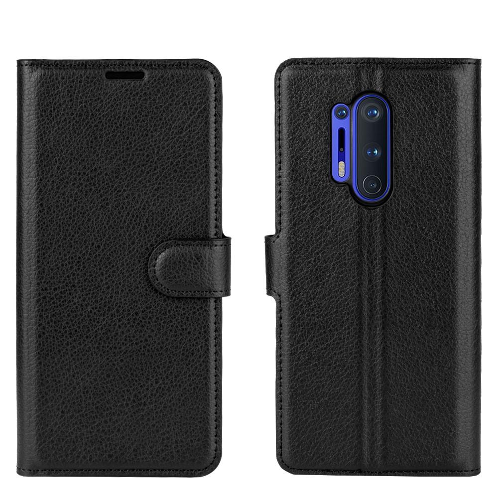 OnePlus 8 Pro Wallet Book Cover Black