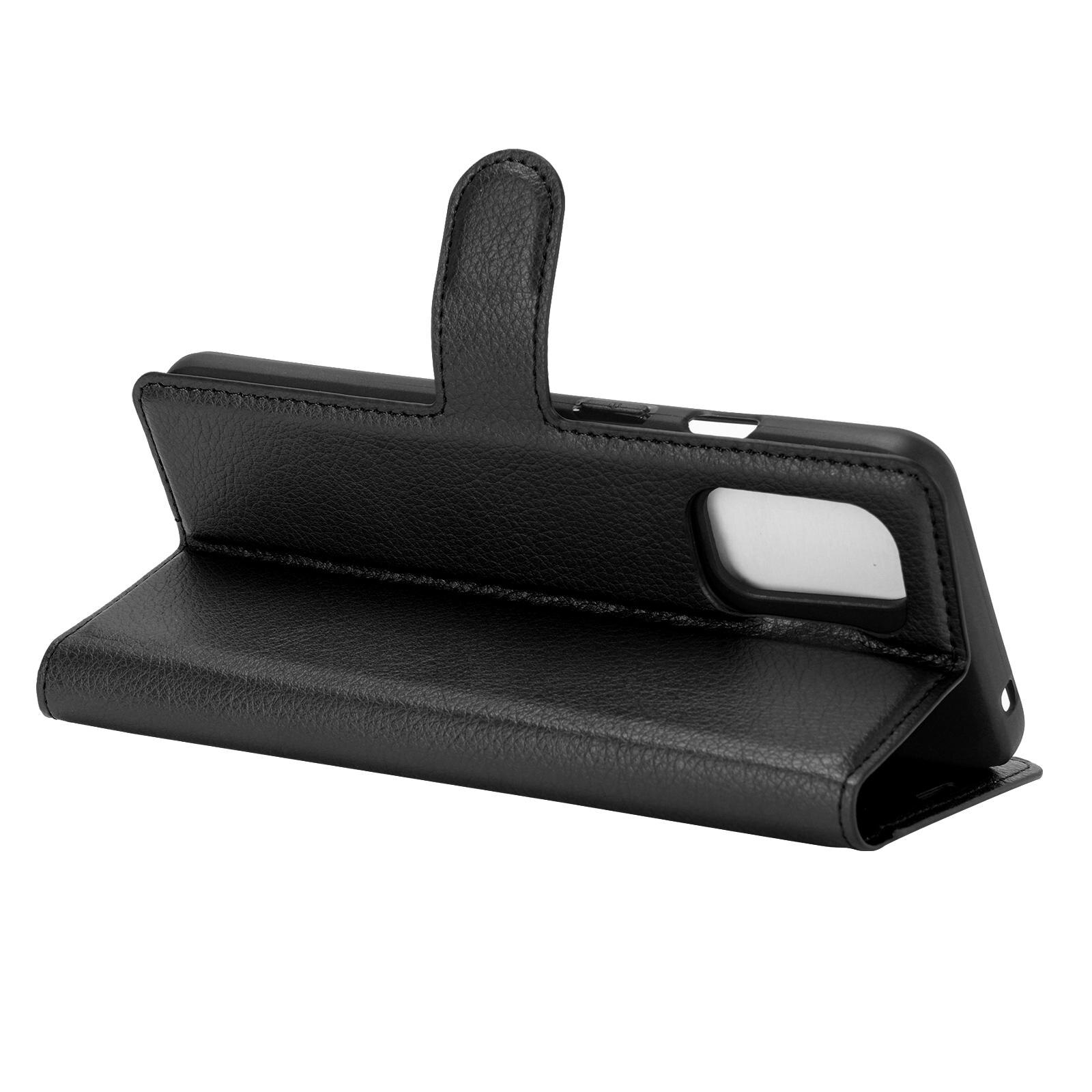  OnePlus 8T Wallet Book Cover Black