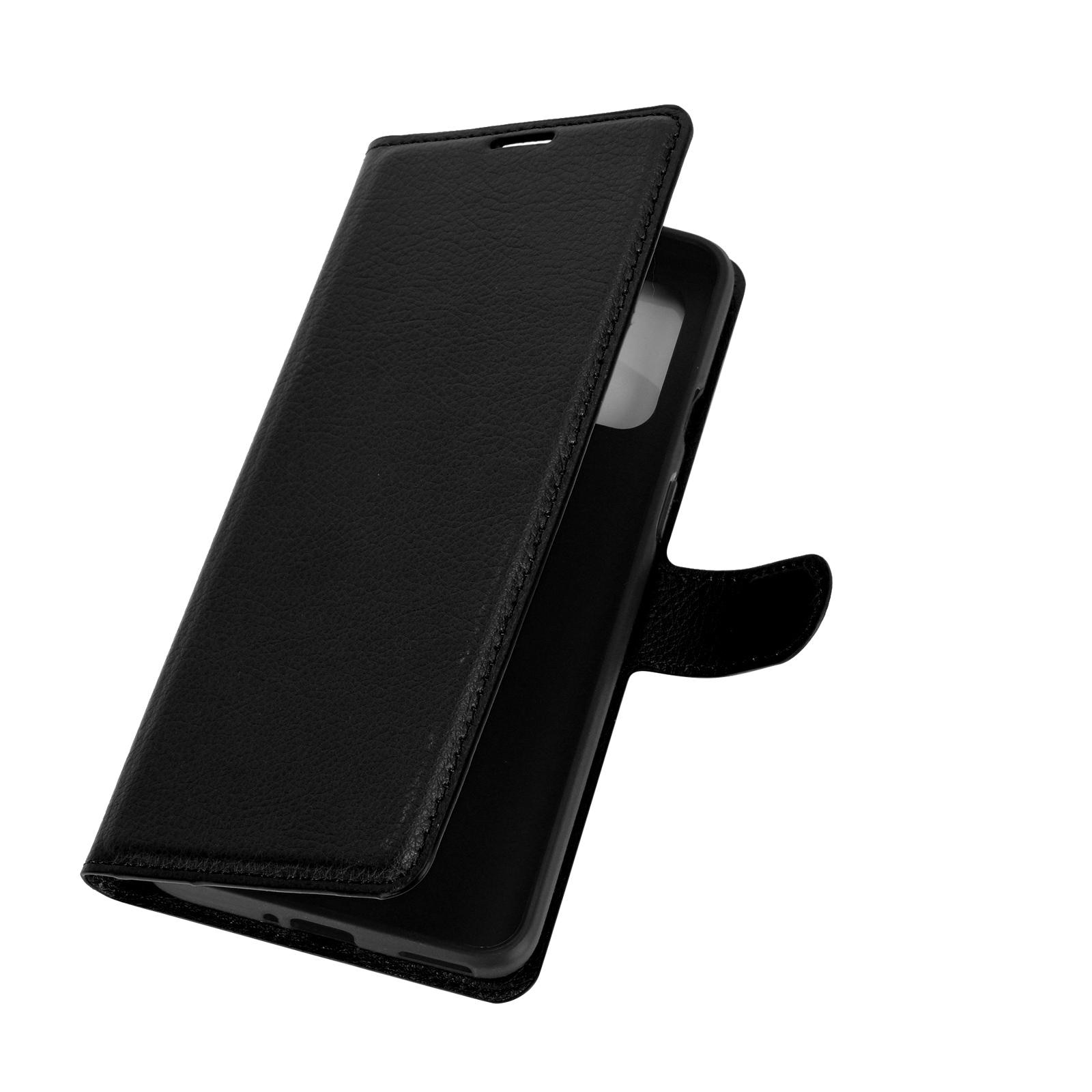 OnePlus 8T Wallet Book Cover Black