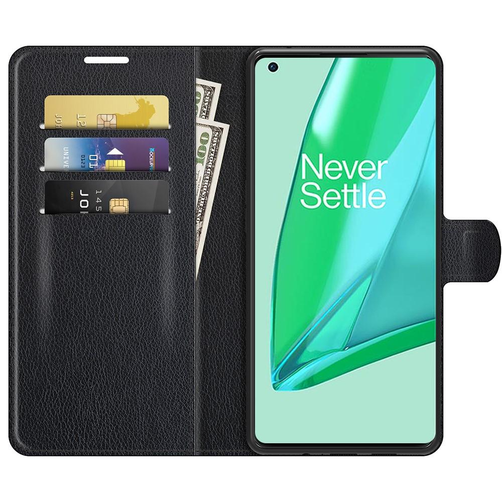 OnePlus 9 Pro Wallet Book Cover Black