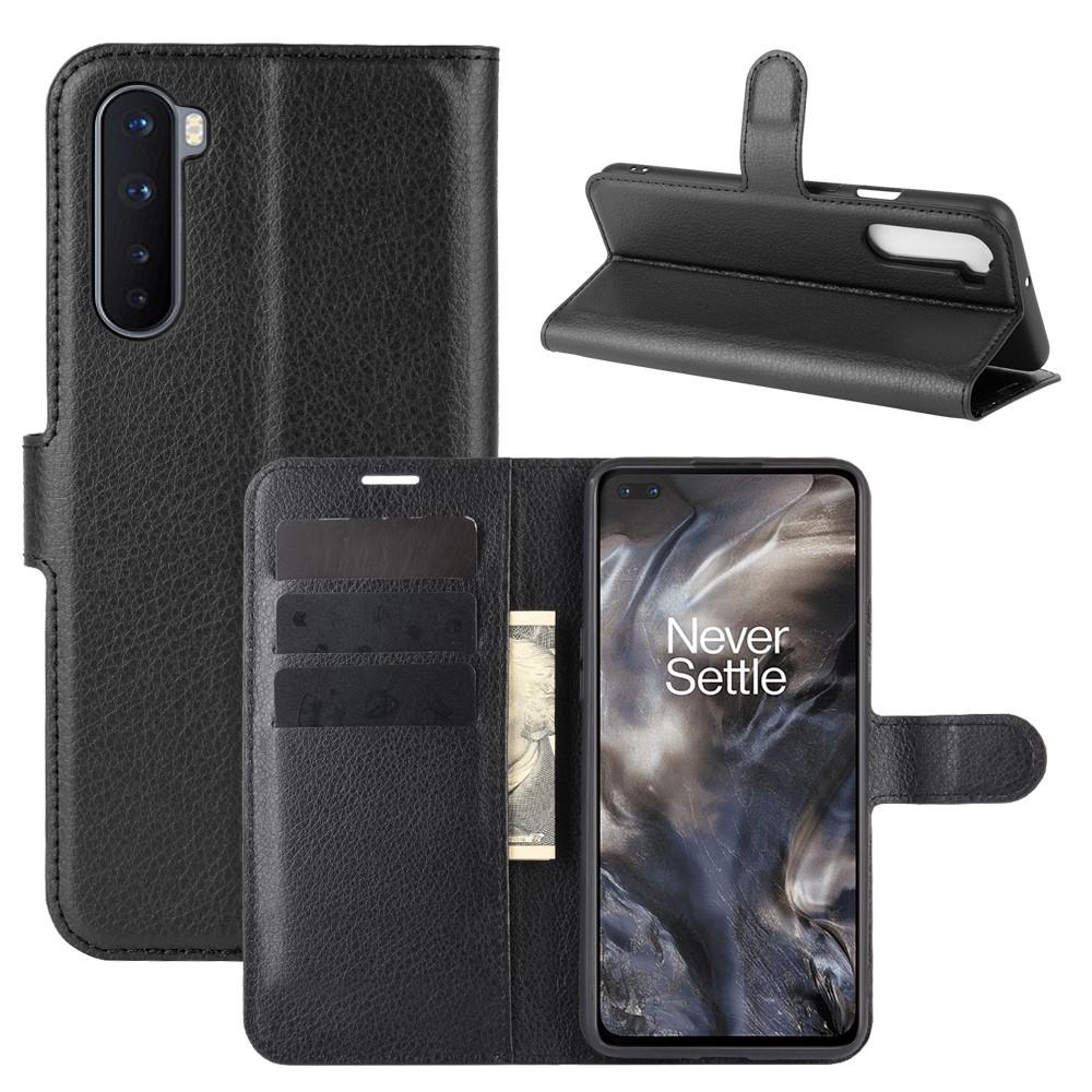 OnePlus Nord Wallet Book Cover Black