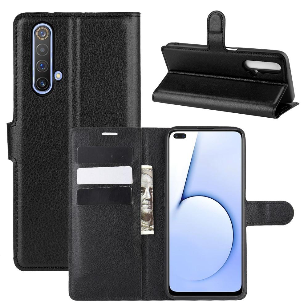 Realme X50 5G/X3 SuperZoom Wallet Book Cover Black