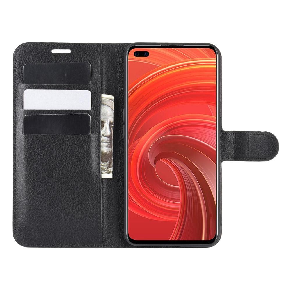 Realme X50 Pro 5G Wallet Book Cover Black