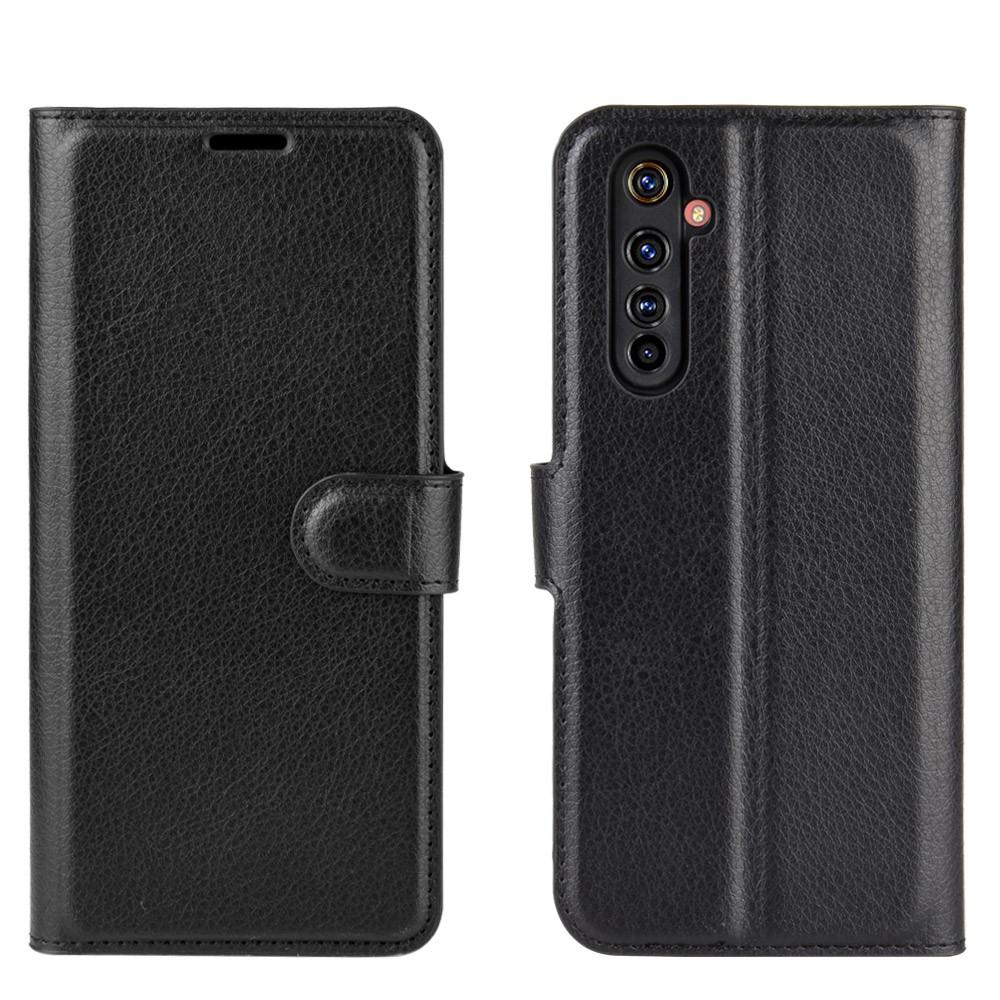 Realme X50 Pro 5G Wallet Book Cover Black