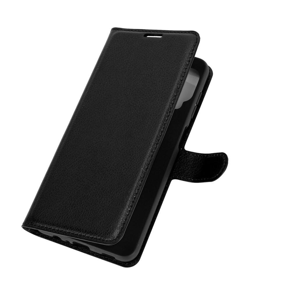 Samsung Galaxy A12 5G Wallet Book Cover Black