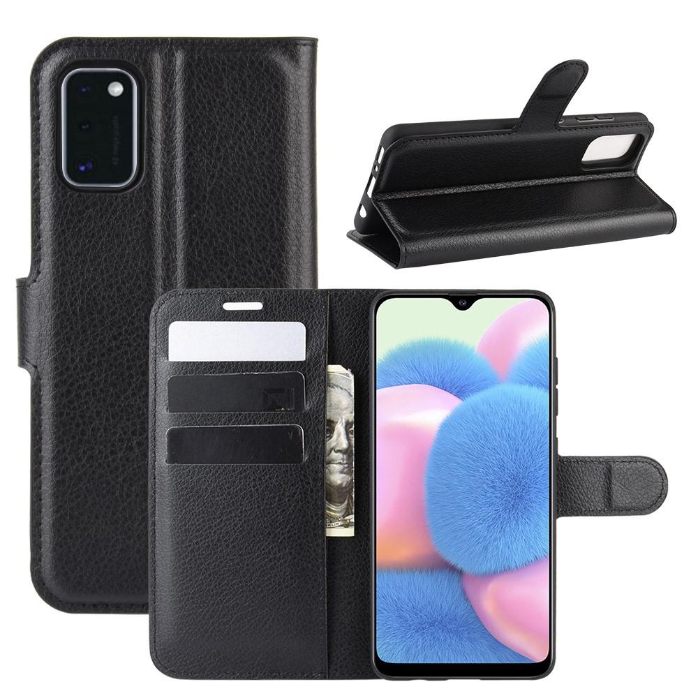 Samsung Galaxy A41 Wallet Book Cover Black