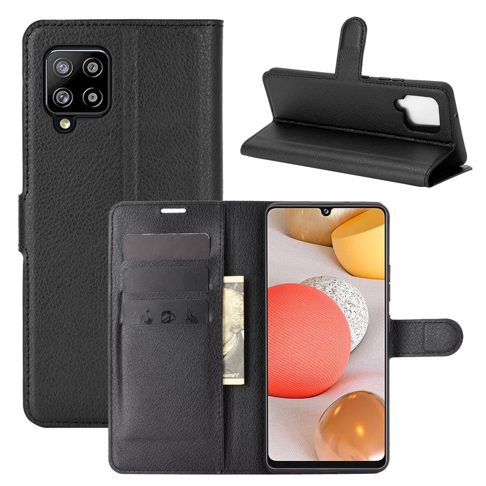 Samsung Galaxy A42 Wallet Book Cover Black