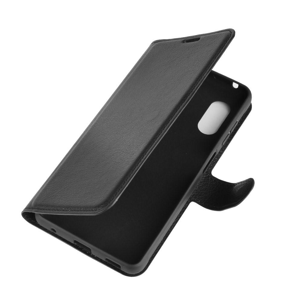 Samsung Galaxy Xcover Pro Wallet Book Cover Black