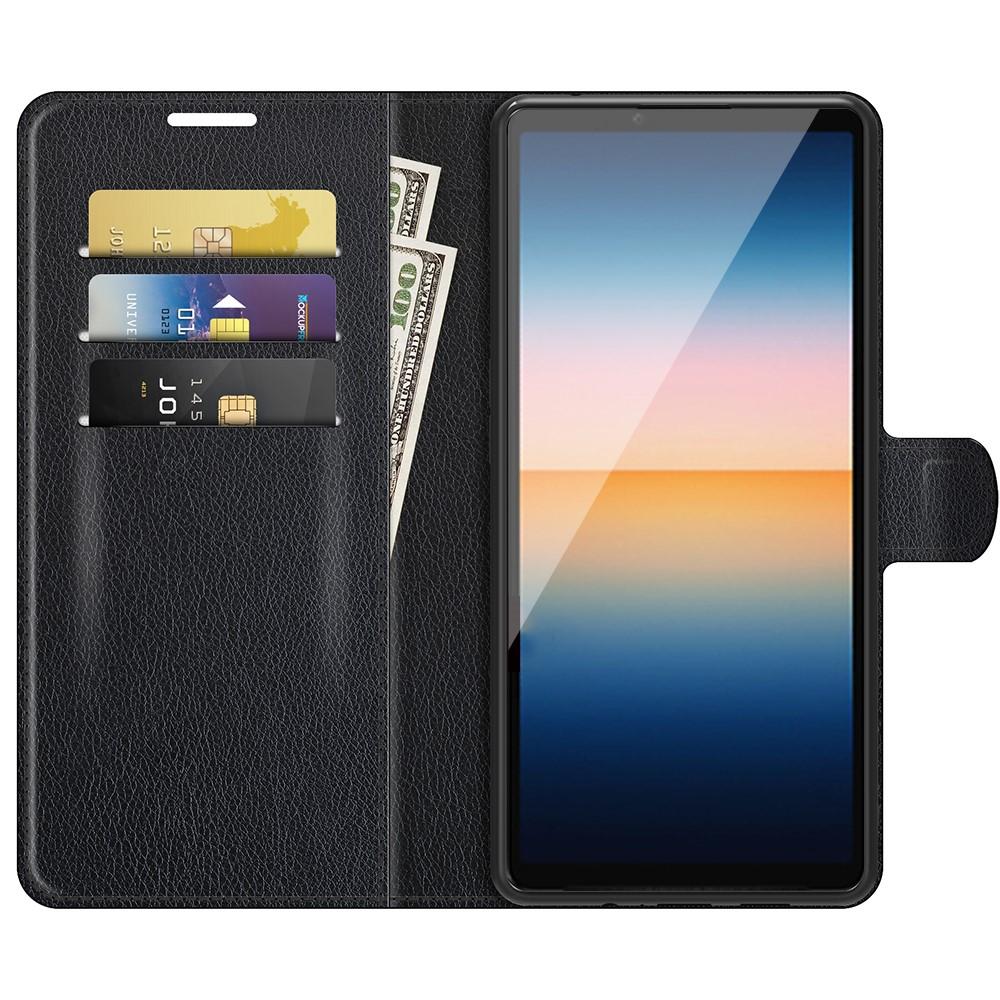 Sony Xperia 10 III Wallet Book Cover Black