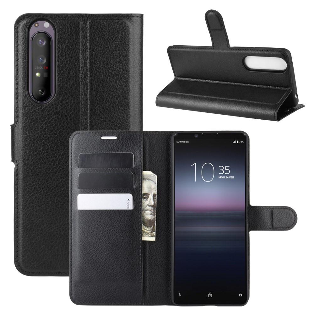 Sony Xperia 1 II Wallet Book Cover Black