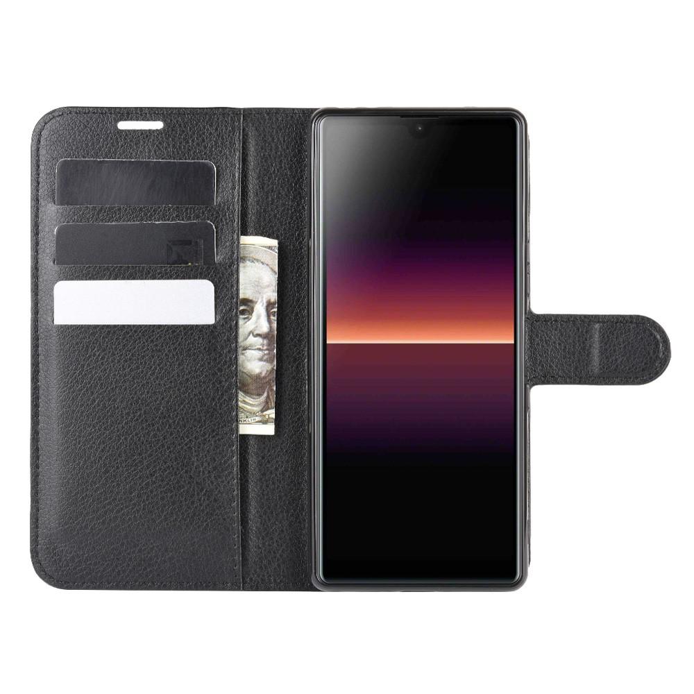 Sony Xperia L4 Wallet Book Cover Black