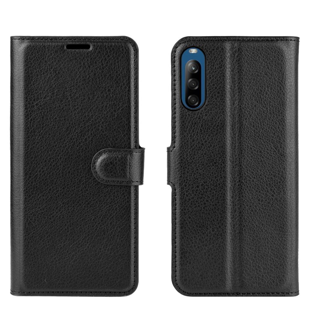 Sony Xperia L4 Wallet Book Cover Black