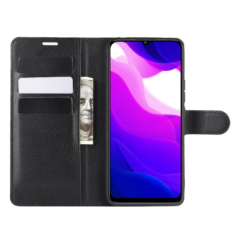 Xiaomi Mi 10 Lite Wallet Book Cover Black