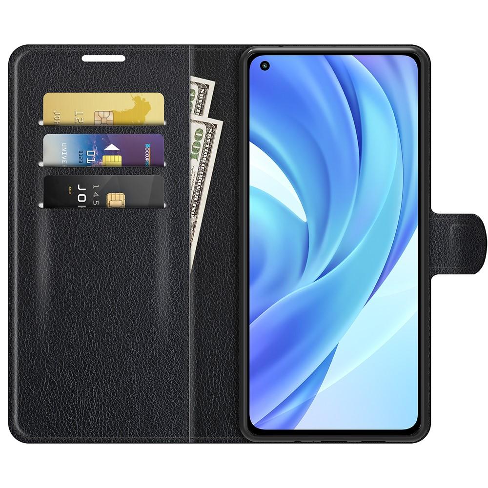 Xiaomi Mi 11 Lite 5G Wallet Book Cover Black