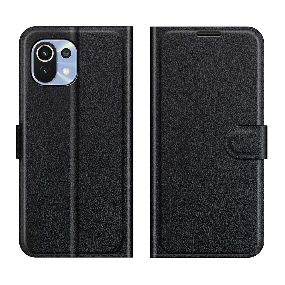 Xiaomi Mi 11 Lite 5G Wallet Book Cover Black