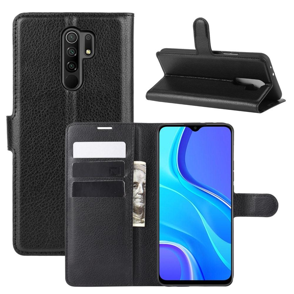 Xiaomi Redmi 9 Wallet Book Cover Black