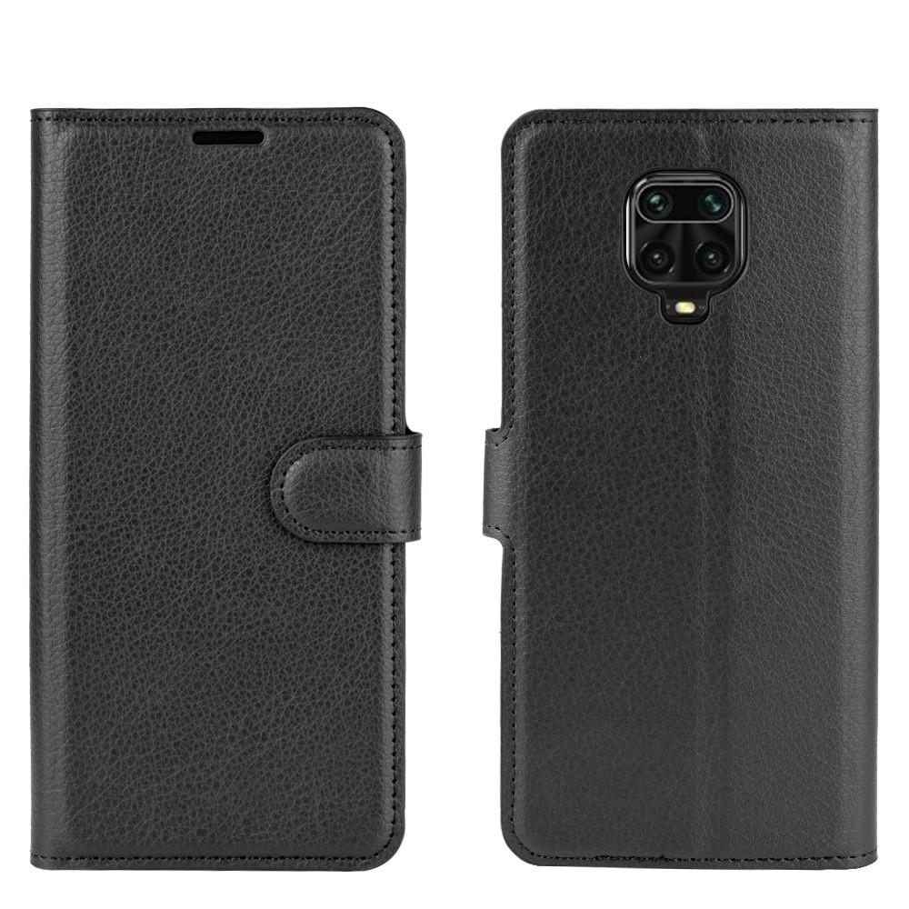 Xiaomi Redmi Note 9 Pro/9S Wallet Book Cover Black