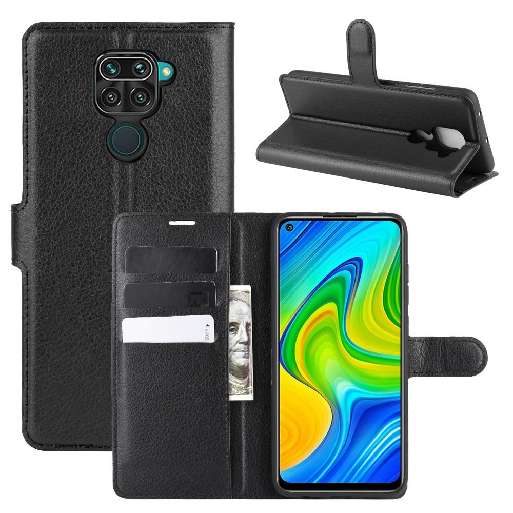 Xiaomi Redmi Note 9 Wallet Book Cover Black