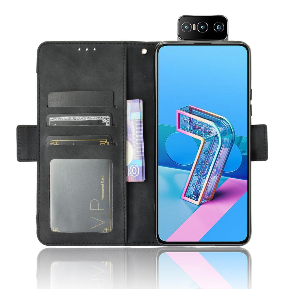 Asus ZenFone 7/7 Pro Multi Wallet Case Black