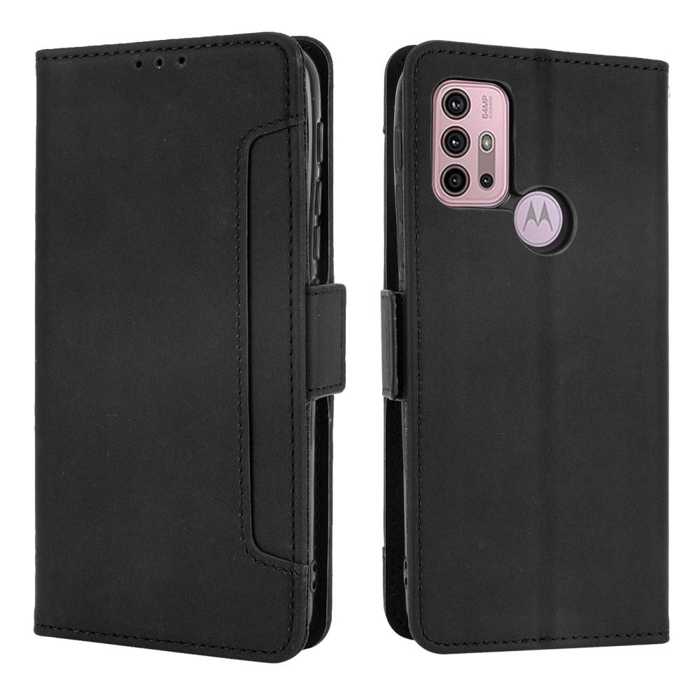 Motorola Moto G10/G20/G30 Multi Wallet Case Black