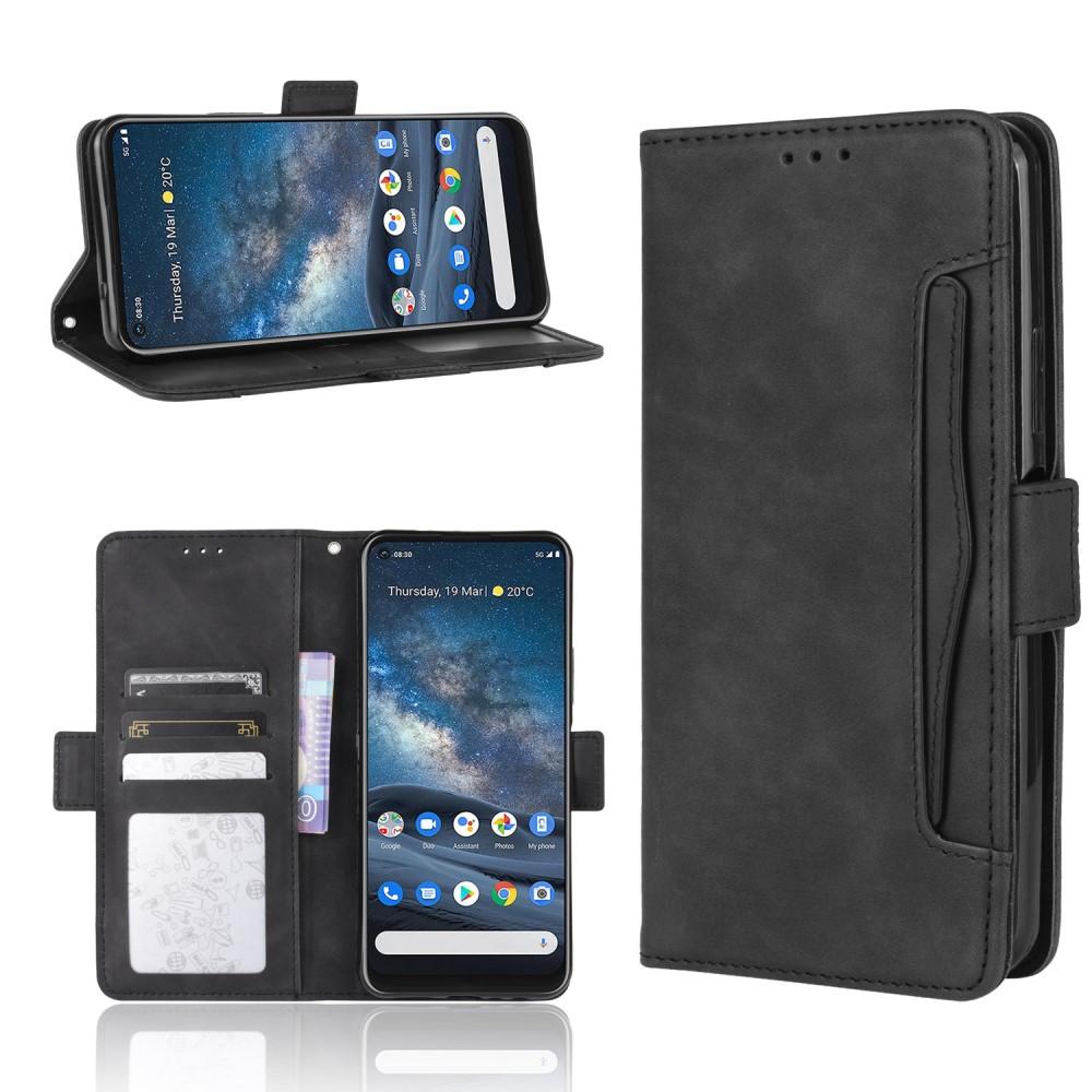 Nokia 8.3 Multi Wallet Case Black